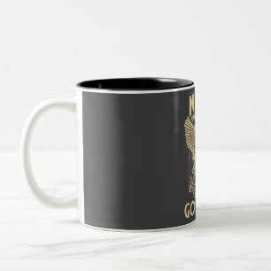Caneca De Café Em Dois Tons Nunca Subestime O Poder De Goddard