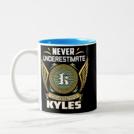 Caneca De Café Em Dois Tons Nunca Subestime O Poder De Um Kyles