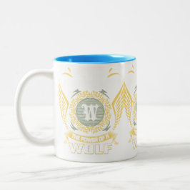 Caneca De Café Em Dois Tons Nunca Subestime O Poder De Um Lobo