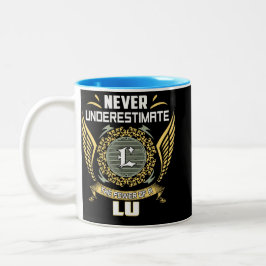 Caneca De Café Em Dois Tons Nunca Subestime O Poder De Um Lu