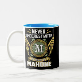 Caneca De Café Em Dois Tons Nunca Subestime O Poder De Um Mahone