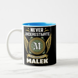 Caneca De Café Em Dois Tons Nunca Subestime O Poder De Um Malek