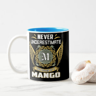 Caneca De Café Em Dois Tons Nunca Subestime O Poder De Um Manga