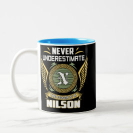 Caneca De Café Em Dois Tons Nunca Subestime O Poder De Um Nilson
