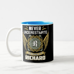 Caneca De Café Em Dois Tons Nunca Subestime O Poder De Um Richard