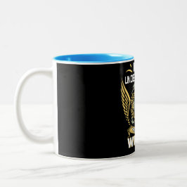Caneca De Café Em Dois Tons Nunca Subestime O Poder De Um Tecelão