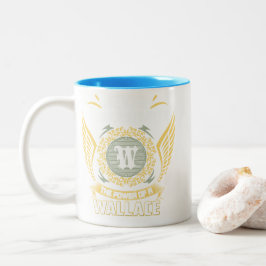 Caneca De Café Em Dois Tons Nunca Subestime O Poder De Um Wallace