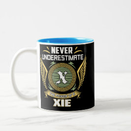 Caneca De Café Em Dois Tons Nunca Subestime O Poder De Um Xie