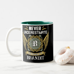 Caneca De Café Em Dois Tons Nunca Subestime O Poder De Uma Marca
