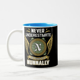 Caneca De Café Em Dois Tons Nunca Subestime O Poder De Uma Nunnally