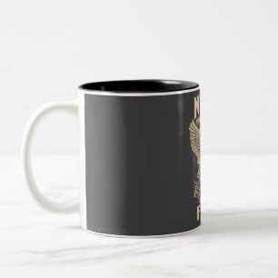 Caneca De Café Em Dois Tons Nunca Subestime O Poder Do Funk