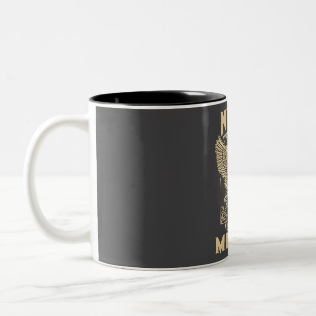 Caneca De Café Em Dois Tons Nunca Subestime O Poder Dos Médicos (Esquerda)
