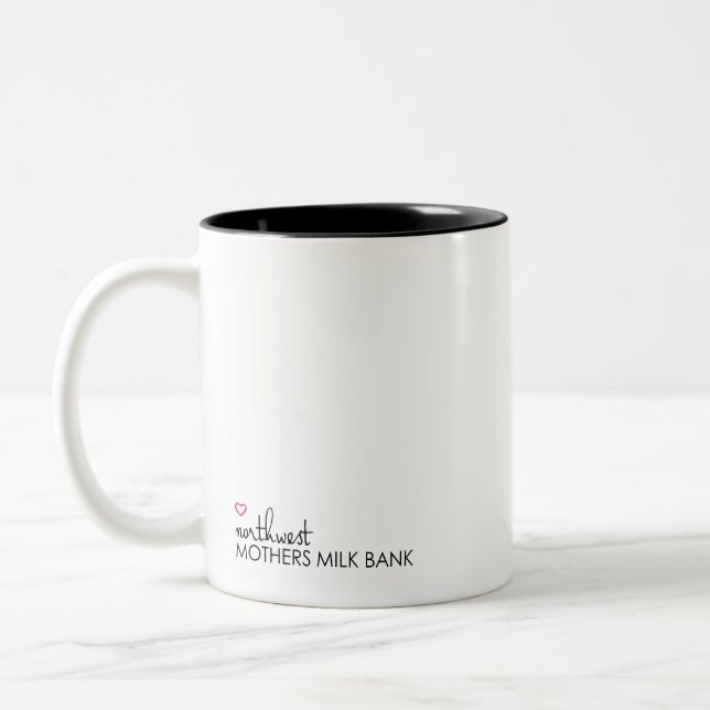 Caneca De Café Em Dois Tons NWMMB Logo (Esquerda)
