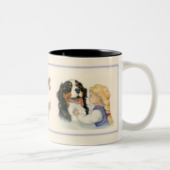 Caneca De Café Em Dois Tons O amor é… (Direita)