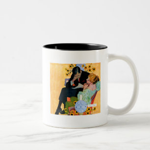 Caneca De Café Em Dois Tons O amor morre lentamente