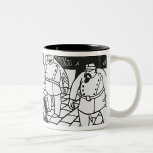 Caneca De Café Em Dois Tons O anarquista, 1892