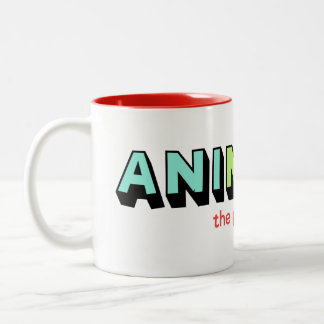 Caneca De Café Em Dois Tons O AniMug