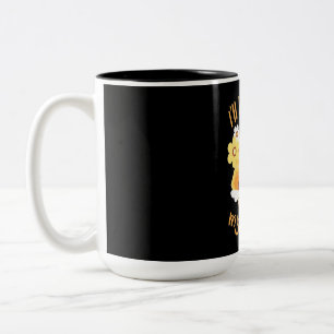 Caneca De Café Em Dois Tons O Apicultor Estará Com Meus Honros