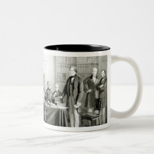 Caneca De Café Em Dois Tons O armário do senhor Derby de 1867, 1868