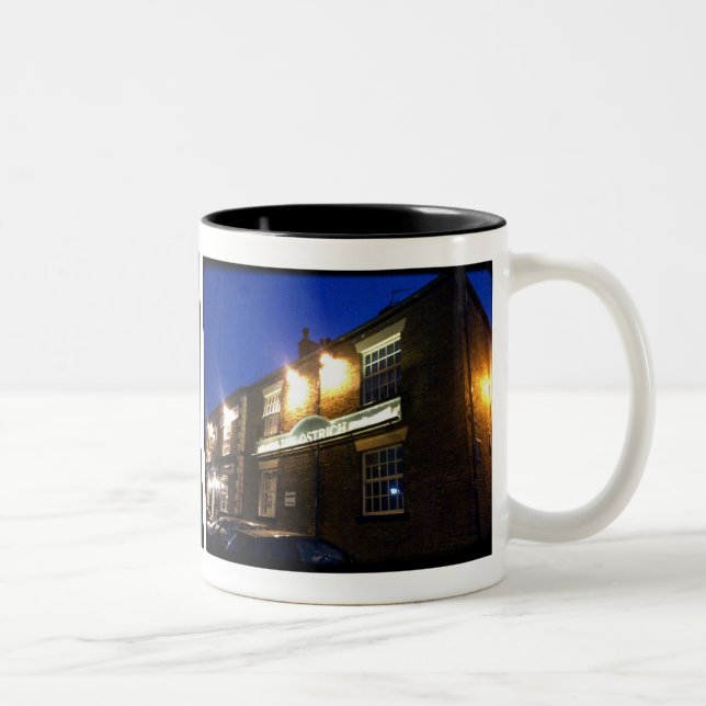 Caneca De Café Em Dois Tons O avestruz (Direita)