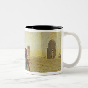 Caneca De Café Em Dois Tons O batedor de cilindro, 1867