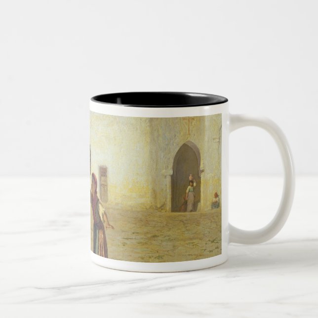 Caneca De Café Em Dois Tons O batedor de cilindro, 1867 (Direita)