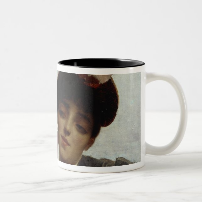 Caneca De Café Em Dois Tons O beijo, 1887 (Direita)