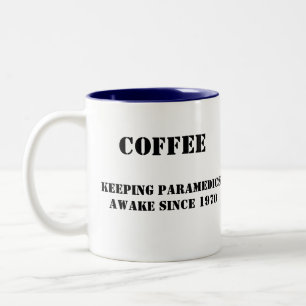 Caneca De Café Em Dois Tons O café do paramédico