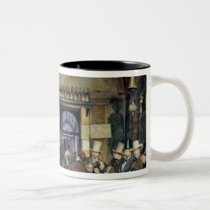 Caneca De Café Em Dois Tons O café em Roma, 1856