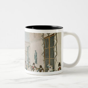 Caneca De Café Em Dois Tons O café Frascati em 1807