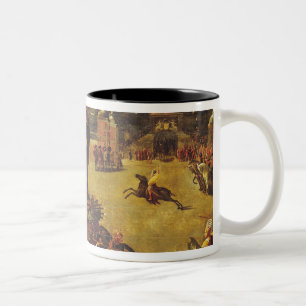 Caneca De Café Em Dois Tons O carrossel do elefante