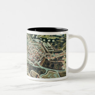 Caneca De Café Em Dois Tons O cerco de Chartres em 1568