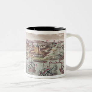 Caneca De Café Em Dois Tons O cerco de Malta, o 12 de junho de 1798