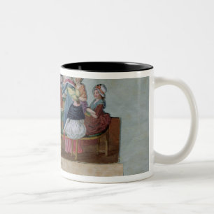 Caneca De Café Em Dois Tons O clube patriótico das mulheres
