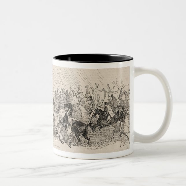 Caneca De Café Em Dois Tons O começo (Direita)