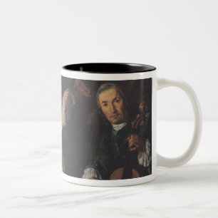 Caneca De Café Em Dois Tons O concerto, c.1755