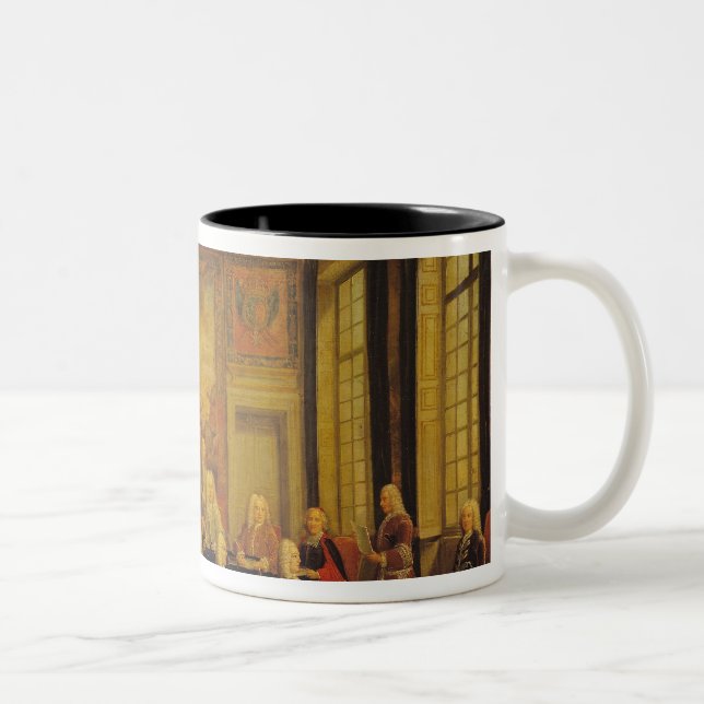Caneca De Café Em Dois Tons O Conselho da regência para a minoria (Direita)