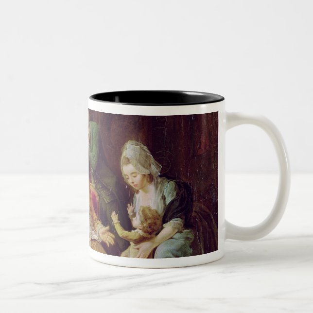 Caneca De Café Em Dois Tons O contrato quebrado (Direita)
