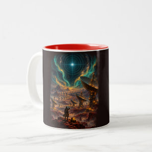 Caneca De Café Em Dois Tons O Coro do Sinal