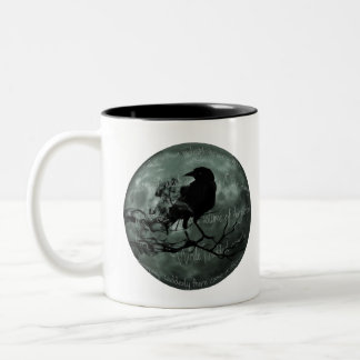 Caneca De Café Em Dois Tons O corvo