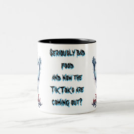 Caneca De Café Em Dois Tons O Crítico Invisível: Vestido e Usável