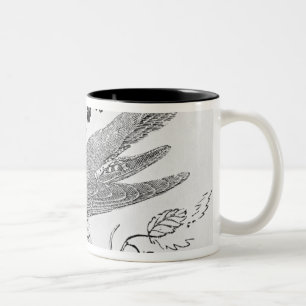 Caneca De Café Em Dois Tons O cuco