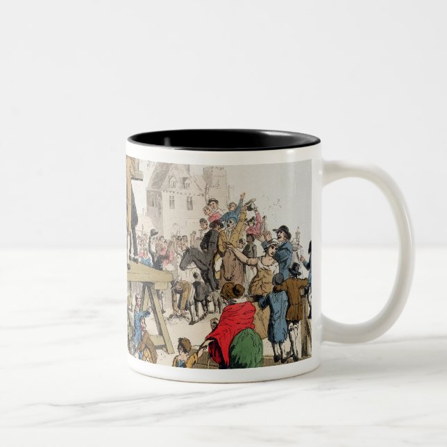 Caneca De Café Em Dois Tons O culpado (Direita)