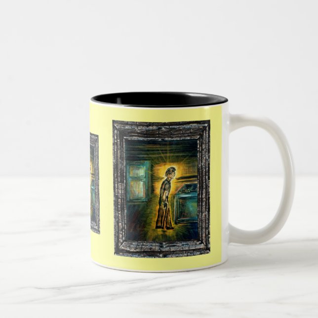Caneca De Café Em Dois Tons O Curador (Direita)