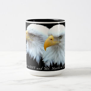Caneca De Café Em Dois Tons O Decorah North Eagles: DNF e North