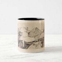 O dia seguinte (por Edvard Munch)