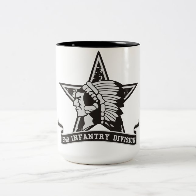 Caneca De Café Em Dois Tons ò Divisão de infantaria (Centro)