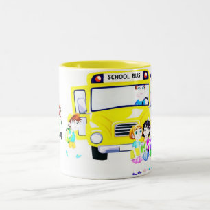 CANECA DE CAFÉ EM DOIS TONS O DRIVER DE ÔNIBUS *** MUITO ESPECIAL