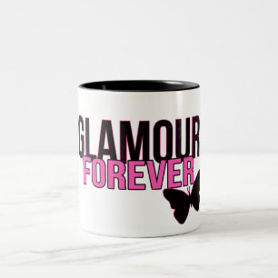 Caneca De Café Em Dois Tons O "encanto para sempre" agride