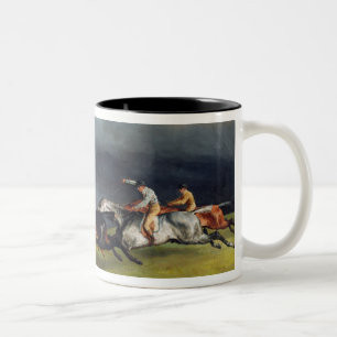Caneca De Café Em Dois Tons O Epsom Derby, 1821
